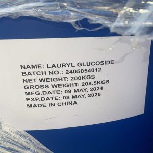 لوریل گلوکوزاید بسته بندی ۲۰۰ کیلویی مواد اولیه آرایشی و بهداشتی مایع | تجارت محور ونوس